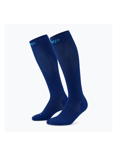CEP дамски чорапи за компресия Run Tall 5.0 тъмно сини