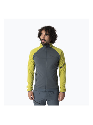Мъжки трекинг суитшърт DYNAFIT Transalper Thermal Hoody golden lime/0720