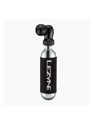 Помпа за велосипед Lezyne Twin Speed Drive CO2 + 1x патрон 16g black gloss