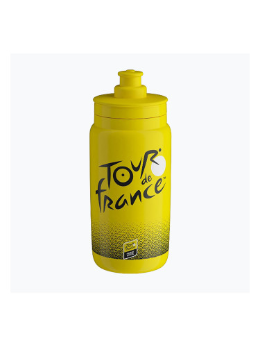 Бутилка за велосипед Elite FLY Tour De France 2024 550 ml yellow