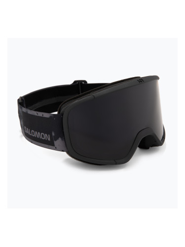 Скиорска маска Salomon Aksium 2.0 black/mi black