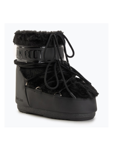 Дамски ботуши за сняг Moon Boot Icon Low Faux Fur black