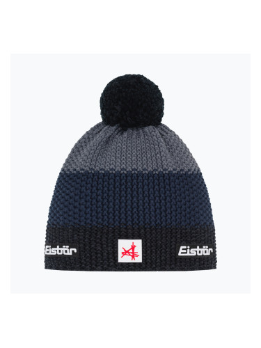 Зимна шапка Eisbar Star Pompon SA black/cobalt/anthracite