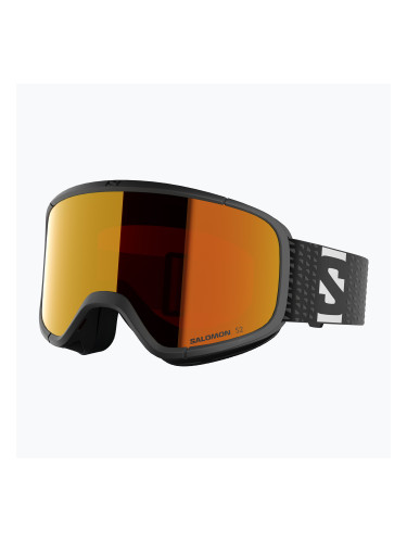 Скиорска маска Salomon Aksium 2.0 black/ml mid red