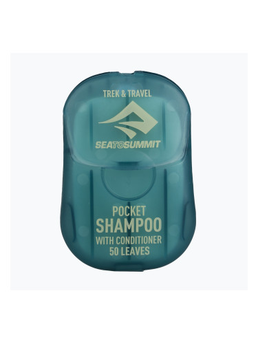 Шампоан на листове Sea To Summit Trek & Travel Pocket Conditioning Shampoo 50 бр. blue