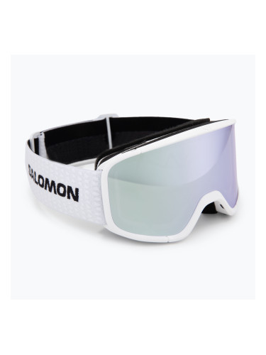 Скиорска маска Salomon Aksium 2.0 S white/ml super white