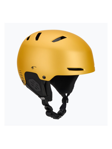 Каска ION Slash Amp с горчица