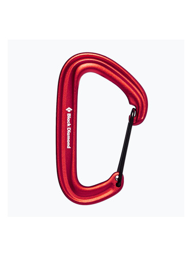 Карабинер Black Diamond Litewire red