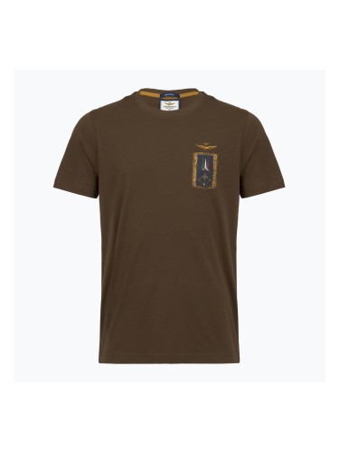 Мъжка тениска Aeronautica Militare TS2535UJ00641 chestnut brown