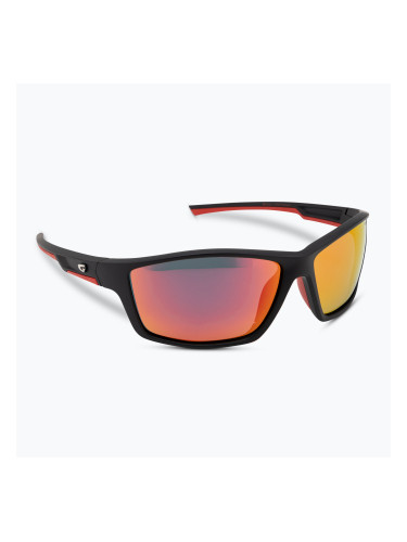 Слънчеви очила GOG Spire matt black/red/polychromatic red