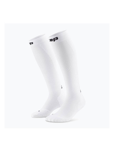 CEP Мъжки чорапи за компресия Run Tall 5.0 white