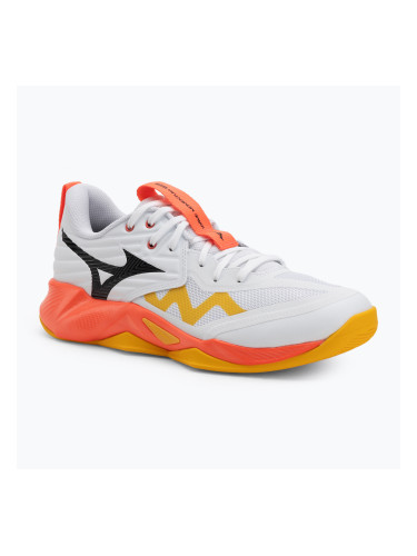 Обувки за волейбол Mizuno Wave Momentum Pro white/fiery coral 2/citrus