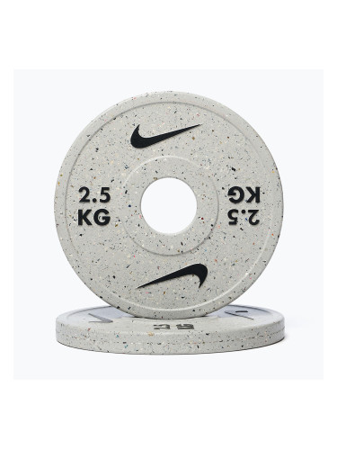 Тежести Nike Strength Grind Change Plates 2 x 2,5 kg wolf grey