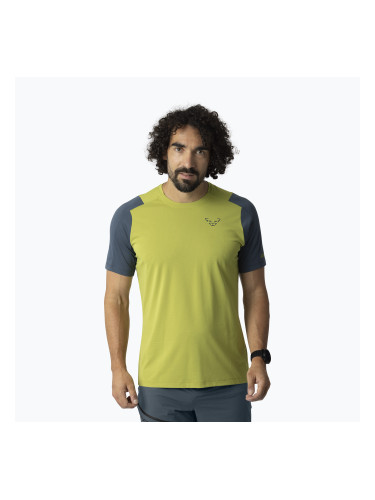 Мъжка тениска за трекинг DYNAFIT Transalper golden lime/0720