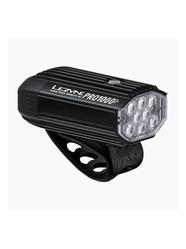 Преден велосипеден фар Lezyne Micro Drive Pro 1000+ Front satin black