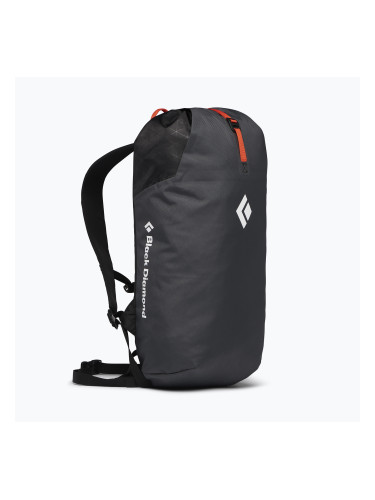 Раница за катерене Black Diamond Rock Blitz 15 л, въглерод