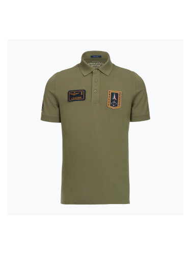 Мъжка тениска Aeronautica Militare PO1927UP00191 Polo lichen green