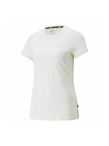 Дамска тениска с къс ръкав Puma Бял - S