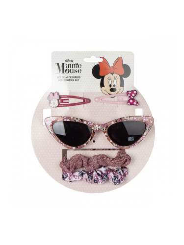 Sunglasses with accessories Minnie Mouse 15 x 17 x 2 cm