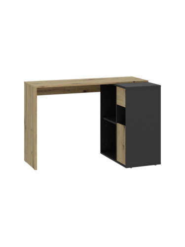 БЮРО КОРНЕР 2 ЪГЛОВО 80/105/74.4 СМ В ДЪБ АРТИСАН И АНТРАЦИТ