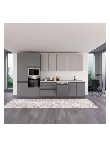 СИВА БЛОК КУХНЯ ХЕЛЕНА 360/60/240 СМ С ВКЛЮЧЕНИ 6БР ЕЛ.УРЕДИ