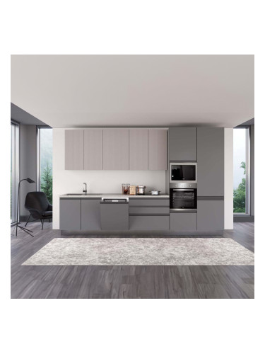 СИВА БЛОК КУХНЯ ХЕЛЕНА 360/60/240 СМ С ВКЛЮЧЕНИ 6БР ЕЛ.УРЕДИ