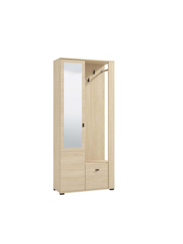 ПОРТМАНТО ДРЕЙК 86.5/36/197 СМ В СВЕТЪЛ ДЪРВЕСЕН ДЕКОР