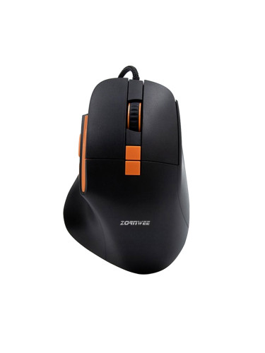 Геймърска мишка Zornwee D19, Оптична, 7D, RGB, Черен - 781