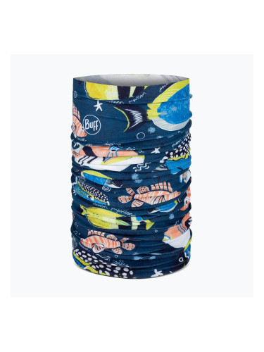 Детска многофункционална кърпа BUFF CoolNet UV huambi navy