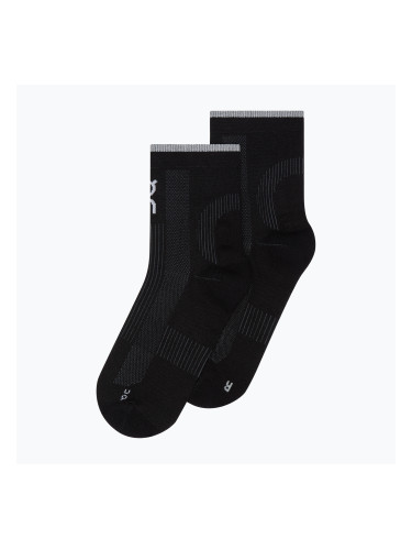 On Performance Run Mid чорапи черни/елипсовидни