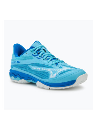 Дамски обувки за тенис Mizuno Wave Exceed Light 2 AC river blue/white/mugen blue