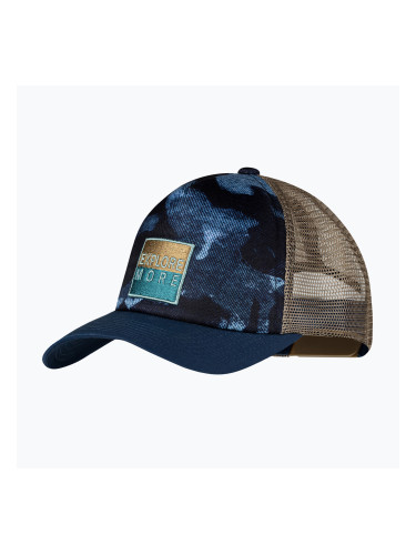 Детска шапка с козирка BUFF Trucker snigs night nlue