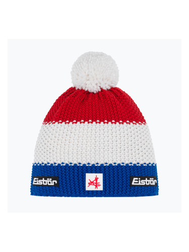 Зимна шапка Eisbar Star Pompon SA lapis/white/ketchup