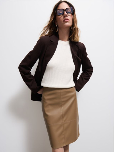 Mohito - Пола тип молив - бежово