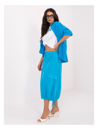 Синя карго пола RUE PARIS