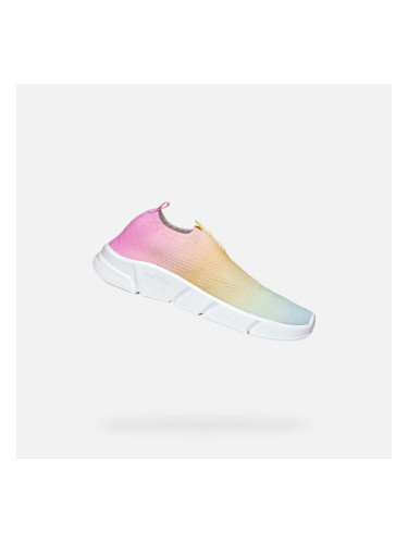 Pink Girls' Sneakers Geox Aril - Girls
