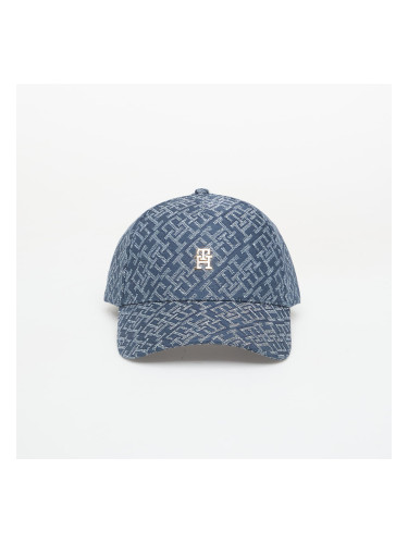 Шапка Tommy Hilfiger Th Monogram Jacq Cap Navy Universal