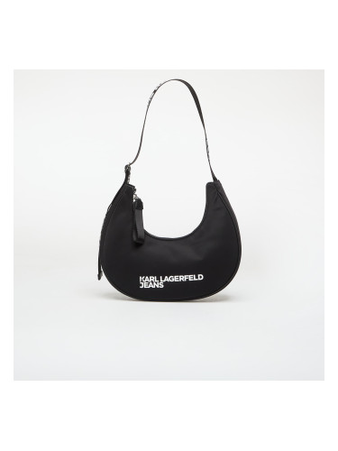 Karl Lagerfeld Jeans Essential Nylon Moon Bag Black Universal