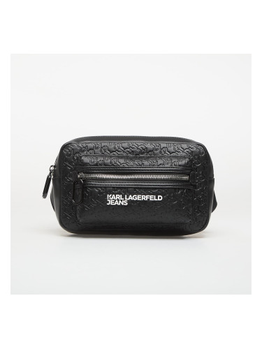 Чантичка за кръста Karl Lagerfeld Jeans Essential Bumbag Emb Black/ Monogram Universal