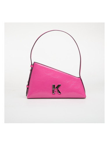 Karl Lagerfeld Jeans Geo Lthr Shoulderbag Shiny Very Berry Universal