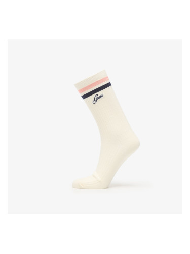 GUESS College Socks Dove White Universal