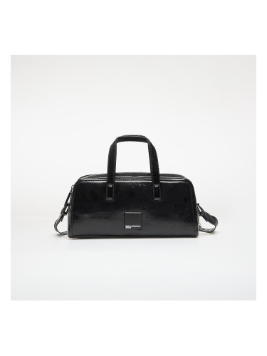 Karl Lagerfeld Jeans Box Logo Bowlingbag Glossy Black Universal
