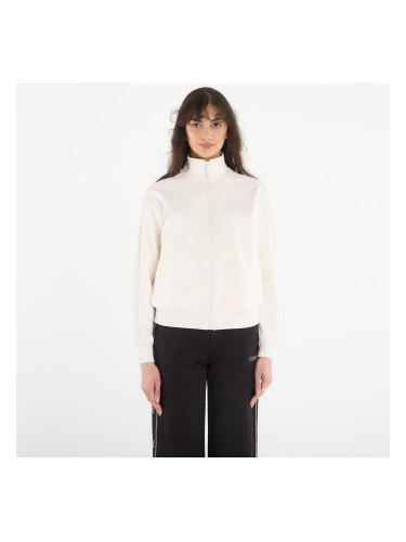 Суитшърт GUESS Octavia High Neck Full-Zip Sweat White Glam XS