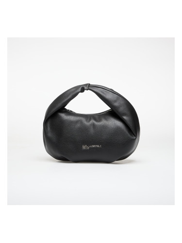 Karl Lagerfeld Jeans Metal Logo Small Hobo Black Universal