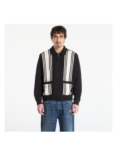 Пуловер OBEY Matt Zip Up Sweater Black Multi L