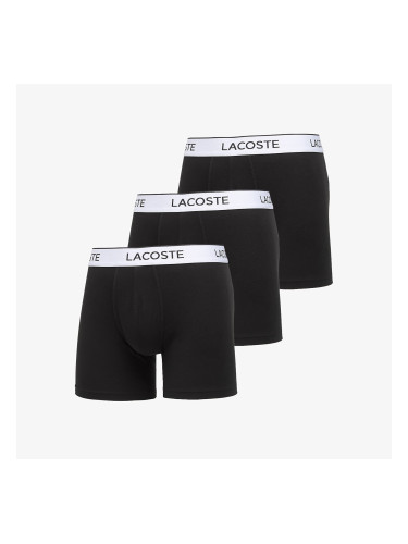 Боксерки LACOSTE Boxer Brief 3-Pack Black L