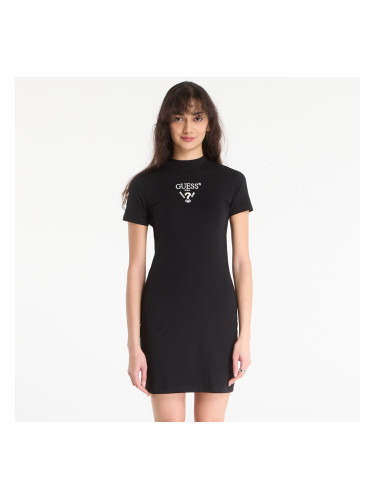 Облекло GUESS Colette Jersey Dress Black/ Salt Multi XS