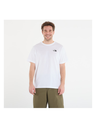 Тениска The North Face Box Nse Regular Short Sleeve Tee TNF White M