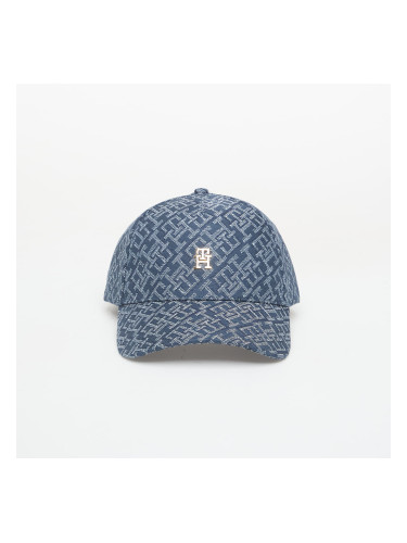 Шапка Tommy Hilfiger Th Monogram Jacq Cap Navy Universal