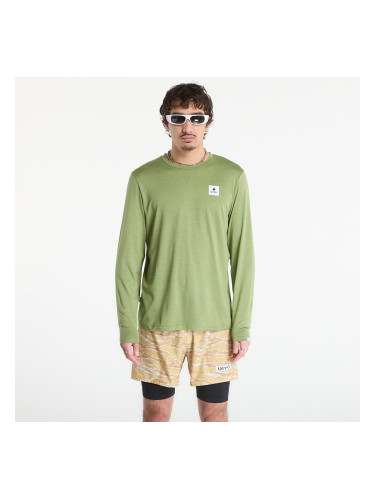 Тениска SAYSKY Clean Pace Long Sleeve Green L